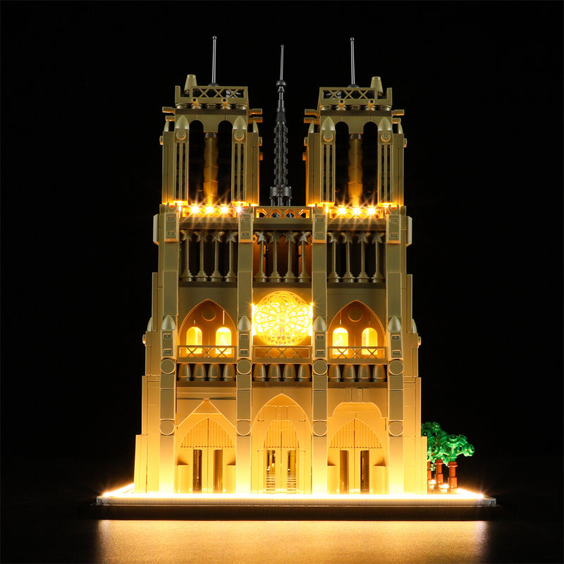 Light Kit For Notre-Dame de Paris 21061-Briksmax【Restock soon.Get notified】