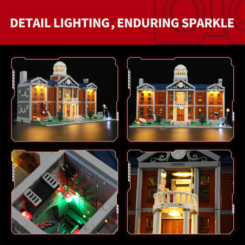 Briksmax 2.0 Light Kit For Marvel : X Mansion 76294