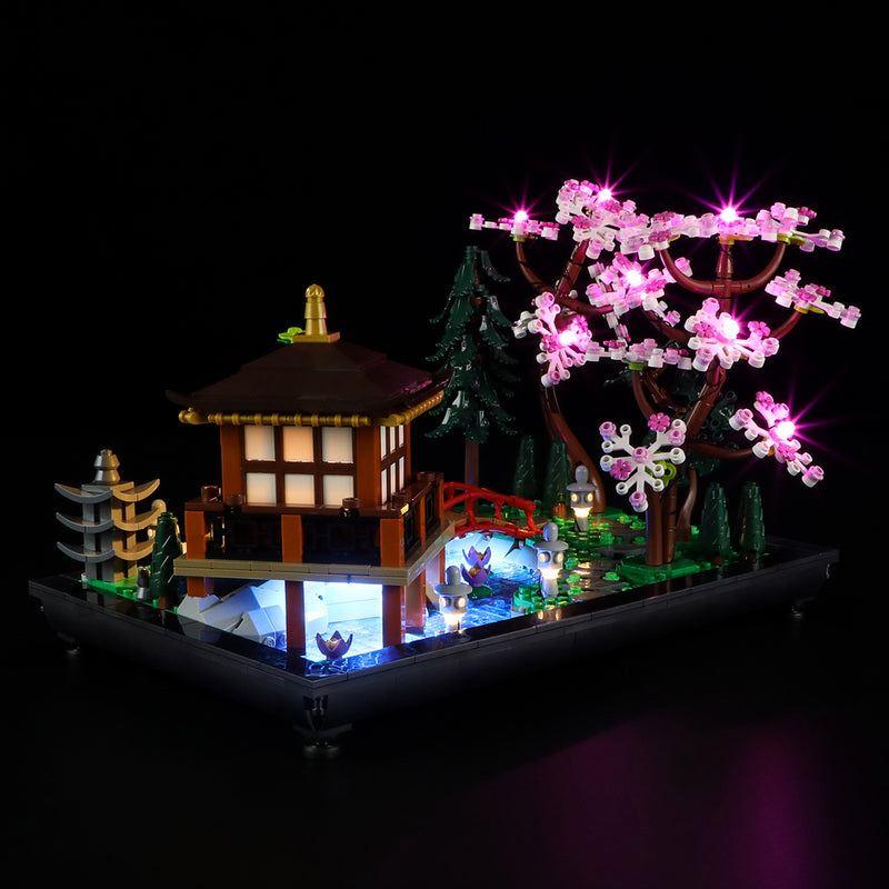 Kit lumière DEL pour LEGO 10315 jardin calme décoration de jardin zen  japonais