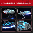 Briksmax 2.0 Light Kit For  Millennium Falcon 75375-Briksmax