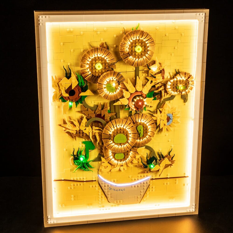 Briksmax 2.0 Light Kit For Vincent van Gogh – Sunflowers