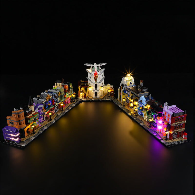 Light Kit For Diagon Alley™ Wizarding Shops 76444-Lightailing