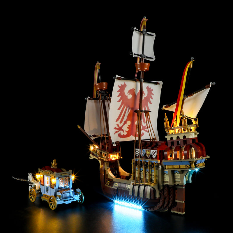 Light Kit For Triwizard Tournament: The Arrival /Durmstrang ship 76440-Lightailing