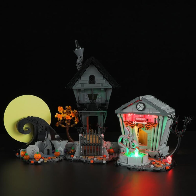 (Remote Version) Light Kit For Disney Tim Burton's The Nightmare Before Christmas 21351-Lightailing