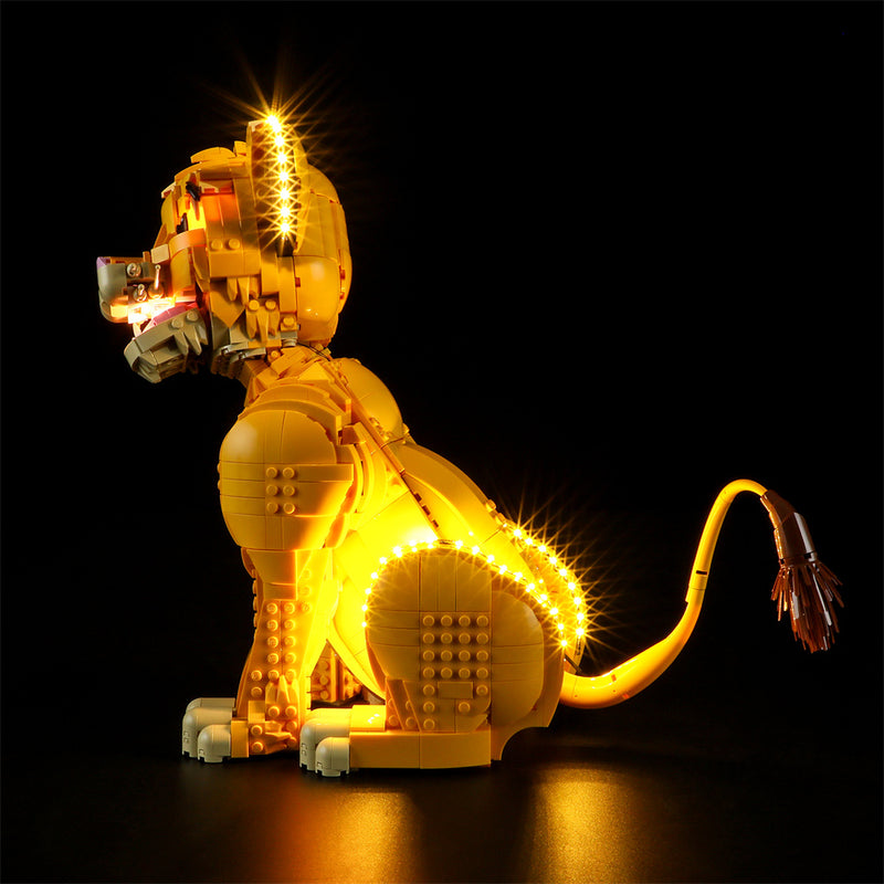 Light Kit For Young Simba the Lion King 43247-lightailing