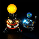 Light Kit For Planet Earth and Moon in Orbit 42179-Lightailing【Restock soon.Get notified】