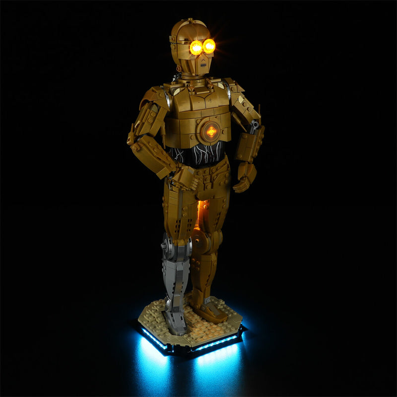 Light Kit For C-3PO 75398-Briksmax