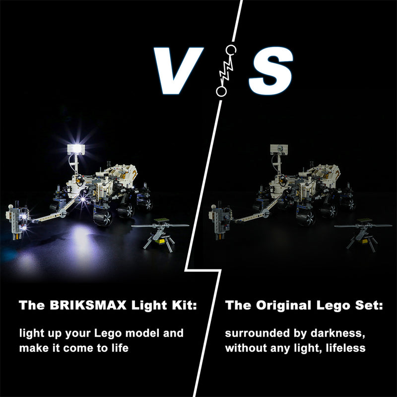 Light Kit For NASA Mars Rover Perseverance 42158-BriksMax