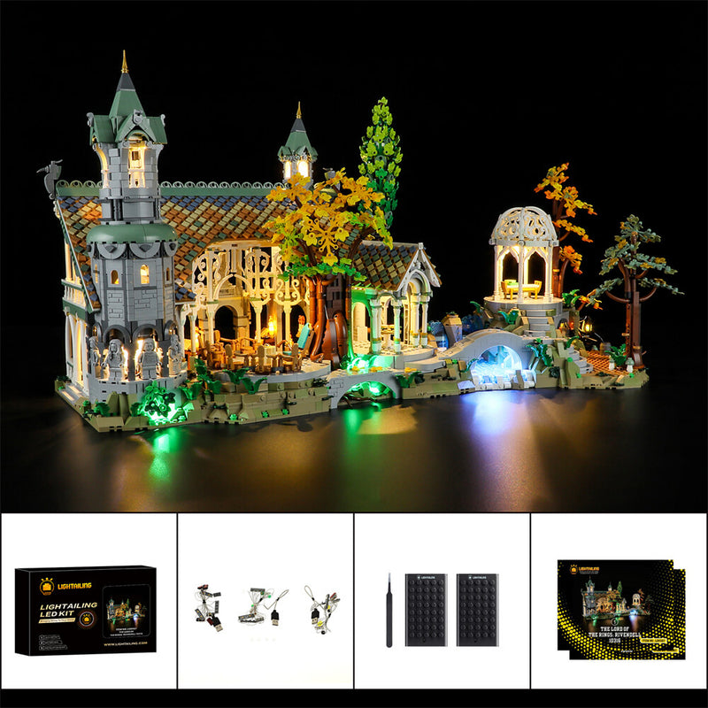 Lightailing Light Kit For THE LORD OF THE RINGS: RIVENDELL™ 10316