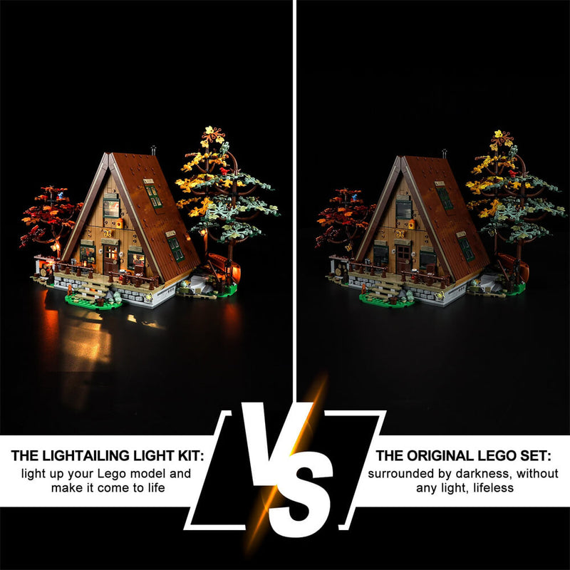 Light Kit For A-Frame Cabin 21338-Lightailing