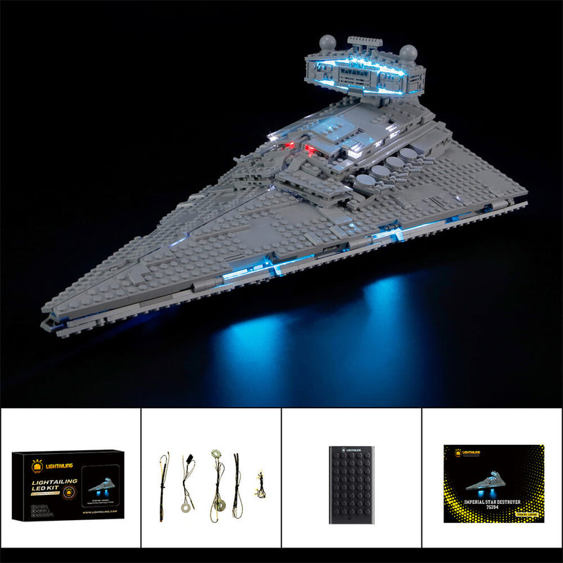 Light Kit For Imperial Star Destroyer 75394-Lightailing