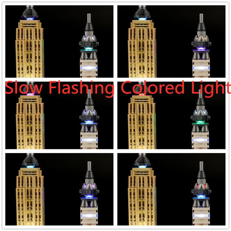 Lightailing Light Kit for New York City 21028 Lego Set