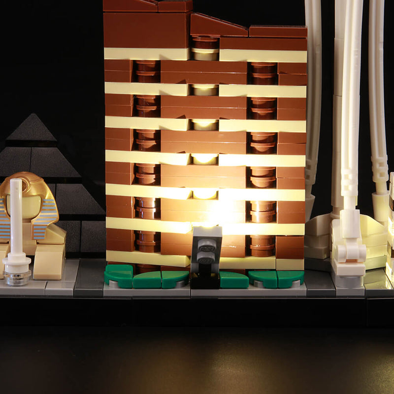 LIGHTAILING Light Set for (Architecture Las Vegas) Building Blocks Model -  Led Light kit Compatible …See more LIGHTAILING Light Set for (Architecture