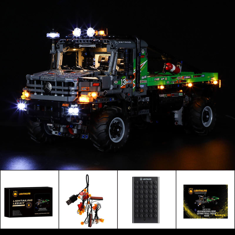 LEGO® Technic™ 42129 « Le camion d'essai 4x4 Mercedes-Benz Zetros
