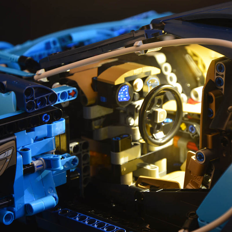 Lumières LMB pour LEGO Bugatti Chiron 2 42083