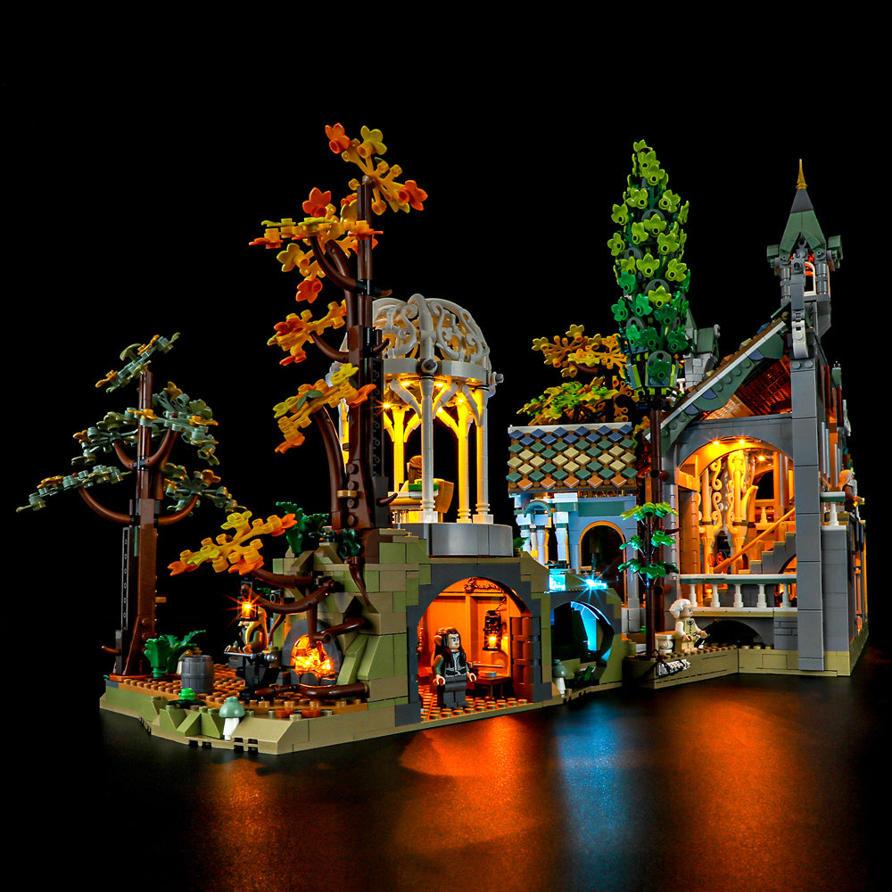 Briksmax Light Kit For THE LORD OF THE RINGS: RIVENDELL™ 10316 ...