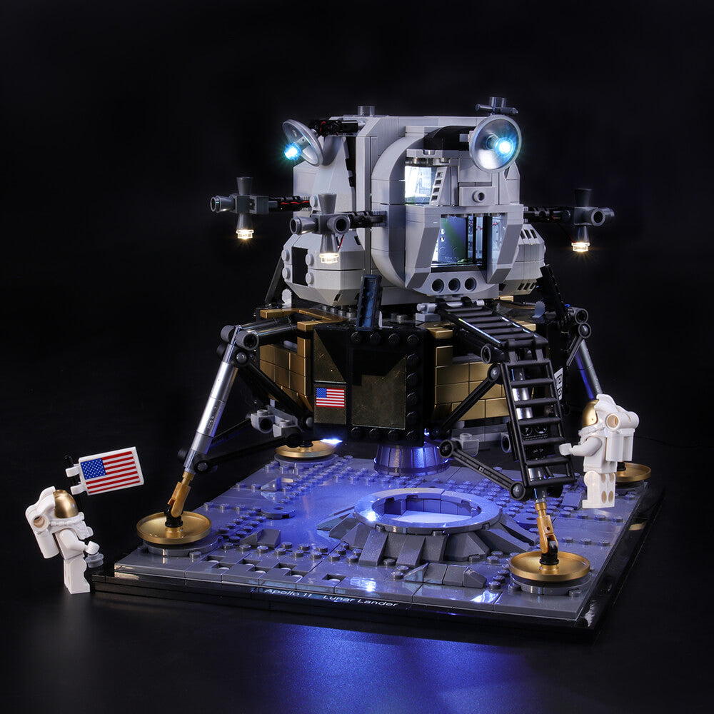 BriksMax Light Kit For Lego Creator NASA Apollo 11 Lunar Lander 10266 ...