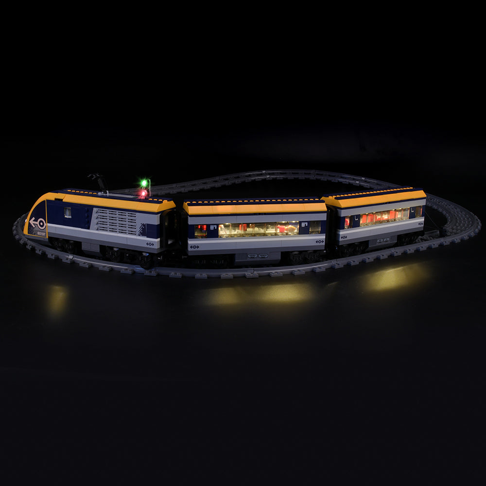 Best Way To Add Led Lights To Lego City Passenger Train 60197 – Lightailing