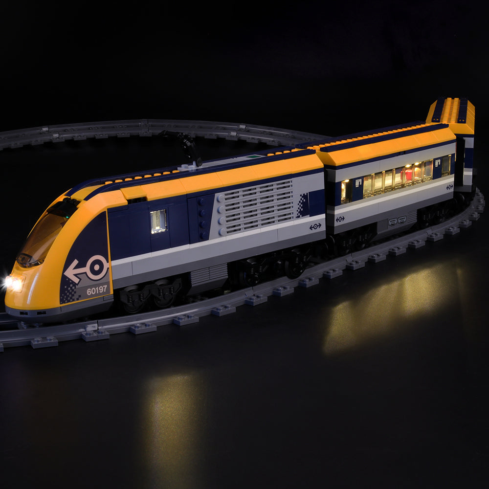 Best Way To Add Led Lights To Lego City Passenger Train 60197 – Lightailing