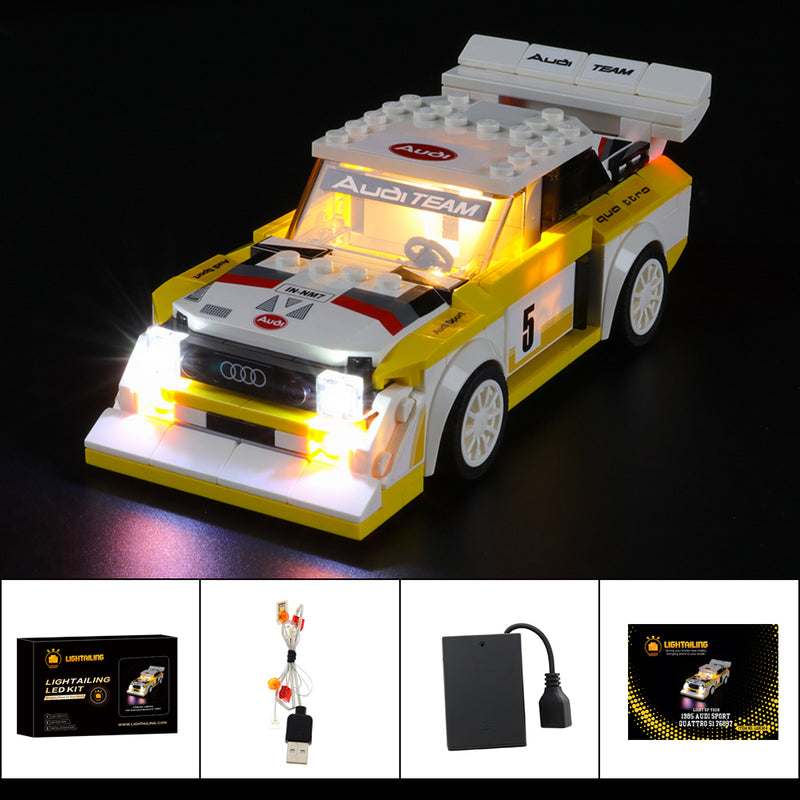 LEGO SPEED CHAMPIONS: 1985 Audi Sport quattro S1 (76897) for sale online