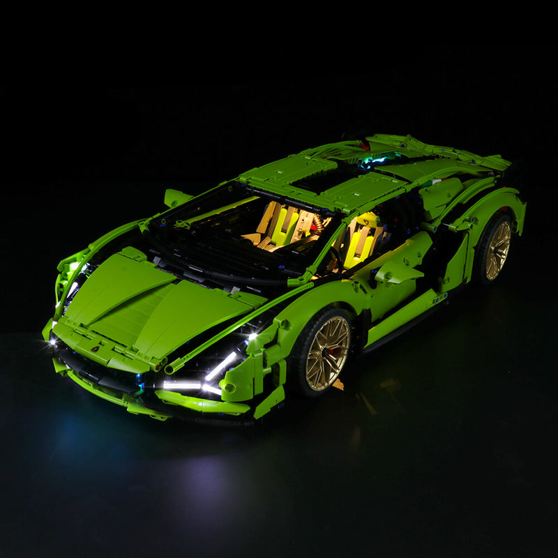Best Light Kit for Technic Series Porsche 911 RSR 42096 Lego Set –  Lightailing