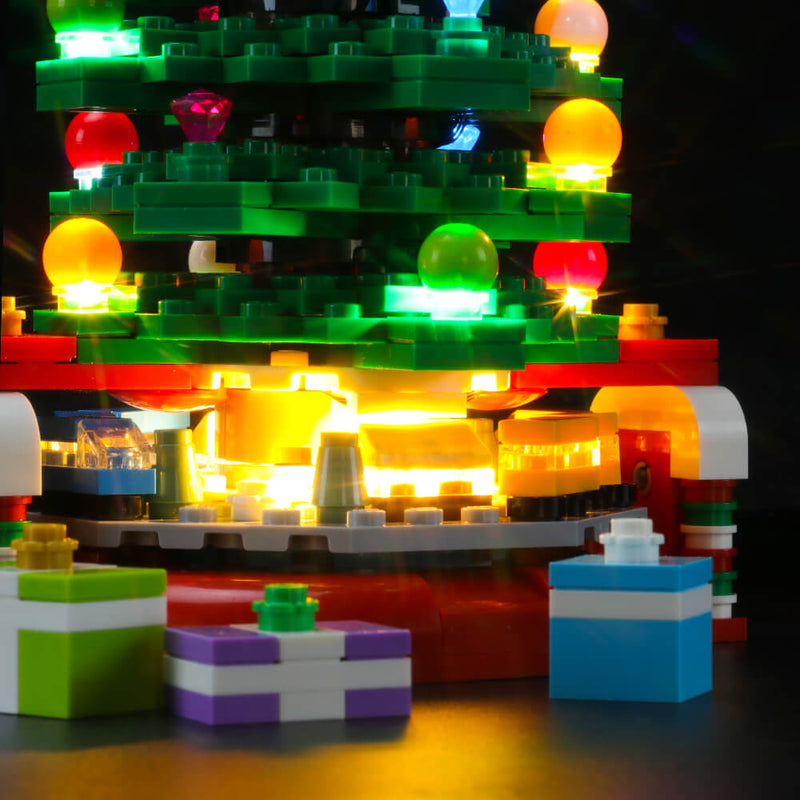 Kit d'éclairage pour le sapin de Noël Lego Creator 40338 – Lightailing