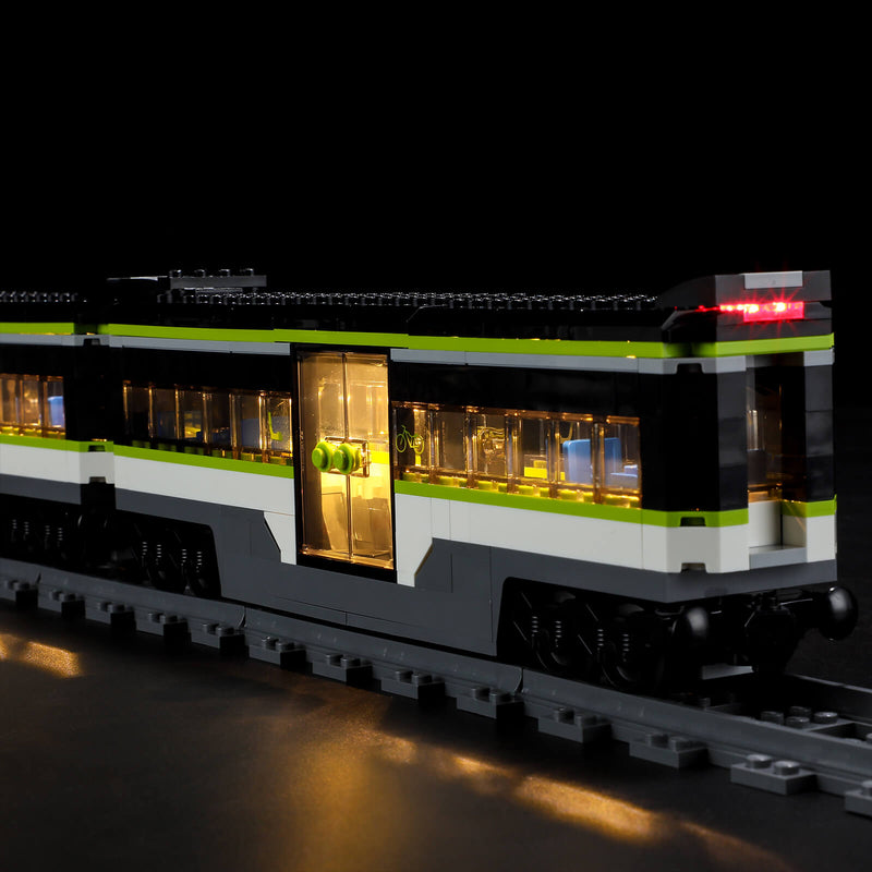 LEGO City 60337 Express Passenger Train Toy RC Lights Set