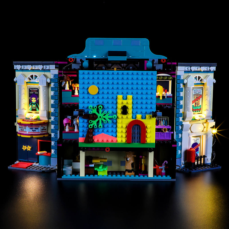 Theater Lightailing Andrea\'s Kit For – Lego Night 41714(Amazing School Light Mode)