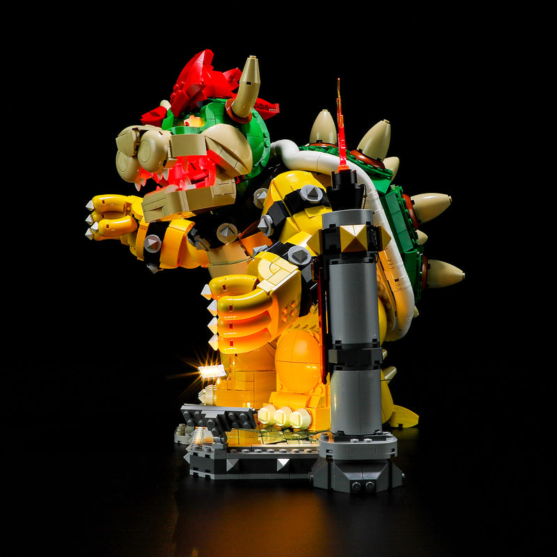  Rorliny LED Light Kit for Lego Super Mario The Mighty Bowser  71411 Building Toy Set, Lighting Set Compatible with Lego 71411-Remote  Control Version (Lights Only, No Lego Models) : Toys 