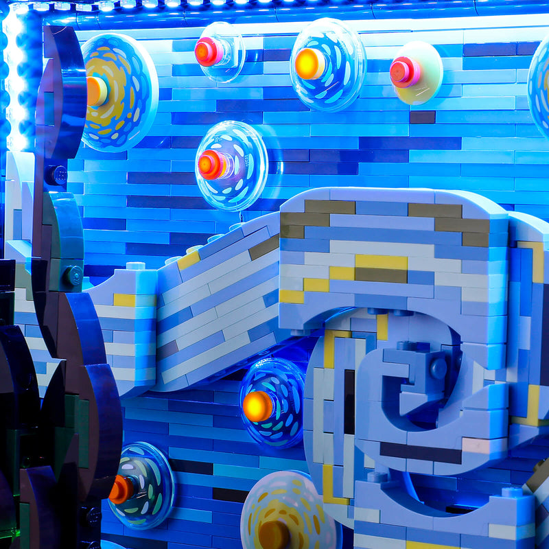 Build Your Masterpiece with this LEGO Van Gogh Starry Night