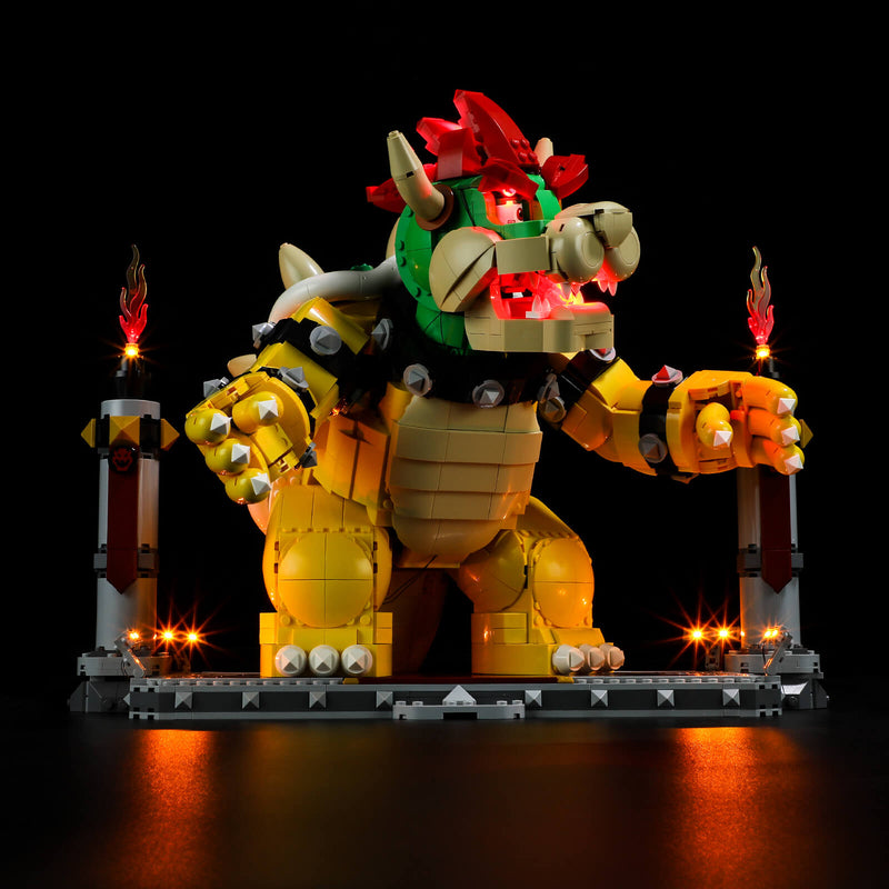 Lego The Mighty Bowser 71411 Light kit(Unique Night Mode